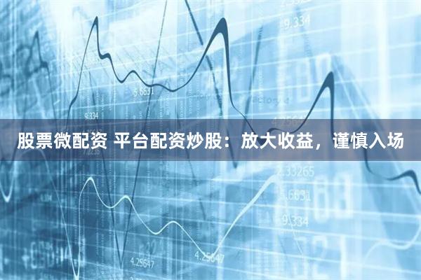 股票微配资 平台配资炒股：放大收益，谨慎入场