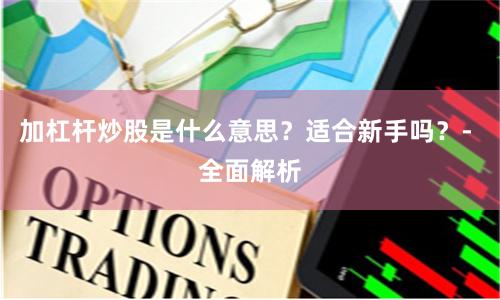 加杠杆炒股是什么意思？适合新手吗？- 全面解析