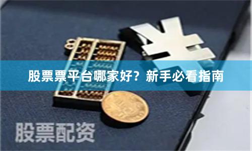 股票票平台哪家好？新手必看指南